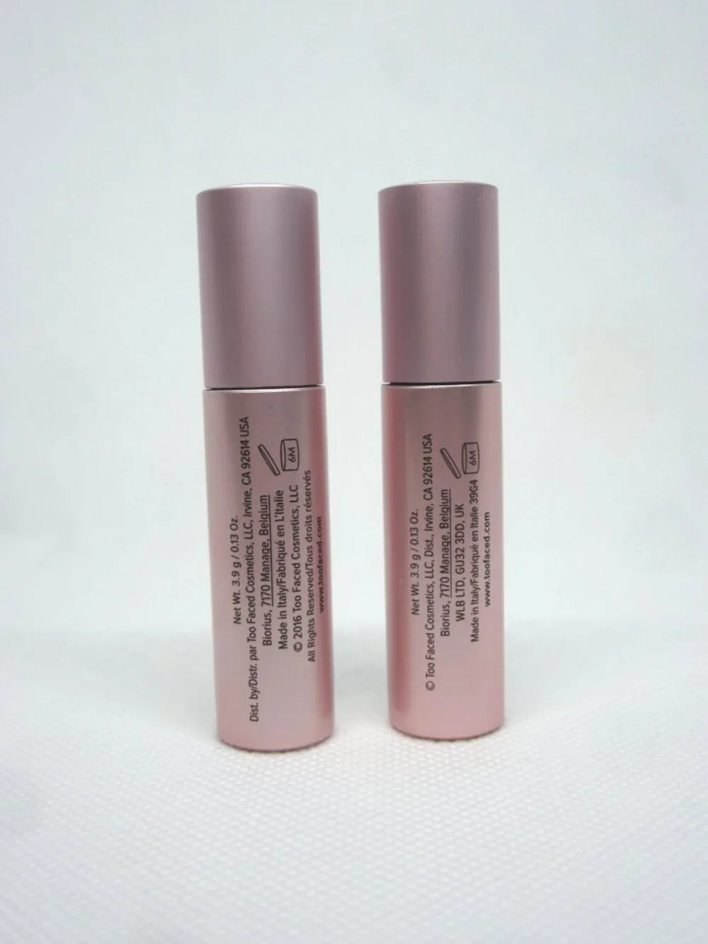 Too Faced Better Than Sex mascara travel mini, lot of 2
